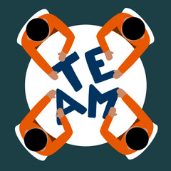 Team work, Communicate, Discussion, Business discussion 