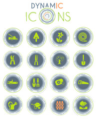 landscape design dynamic icons