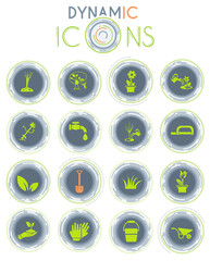 landscape design dynamic icons