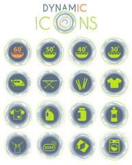 laundry dynamic icons