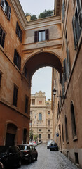 Archway in Rome, Italy
