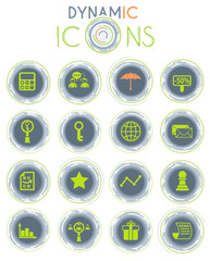 marketing dynamic icons