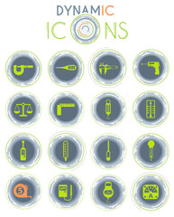 measuring tools dynamic icons