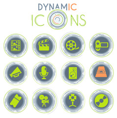 Film Industry dynamic icons