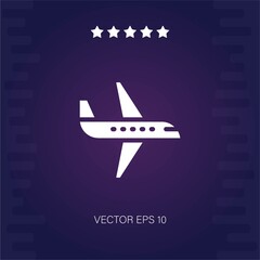 airplane vector icon