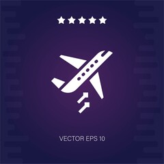 departure vector icon