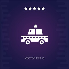 taxi transportation vector icon