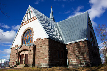Fototapeta premium Lutheran Church (Kirche) in Melnikov.