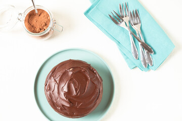 chocolate mousse dessert