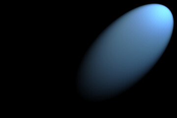 abstract blue light black background light bulb