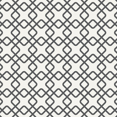 Linear geometric vector pattern, repeating square or diamond shape rounded corner. graphic clean design for fabric, event, wallpaper etc. pattern is on swatches panel.