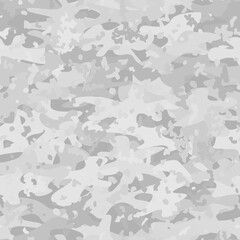Camouflage seamless pattern background. Classic clothing masking camo print