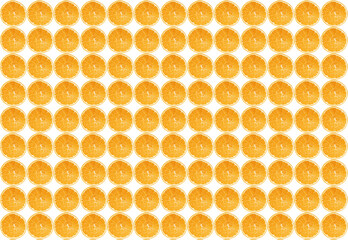 abstract orange minimal print