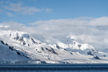 View of King George Island (Waterloo Island), South Shetland Islands, Antarctica