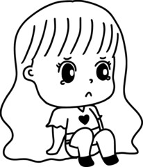 baby girl cartoon