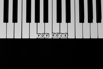 Fototapeta premium piano keys vector illustration