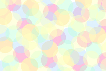 abstract color shapes circles background