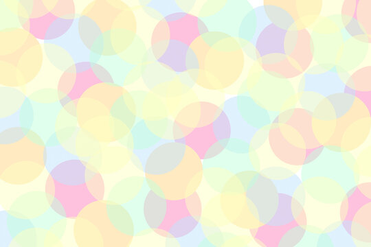abstract color shapes circles background © clara