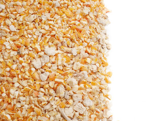 dried corn seed for background, corn for animal feed