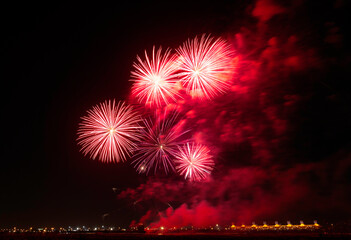 Bahrain National Day Fireworks on December 16, 2018