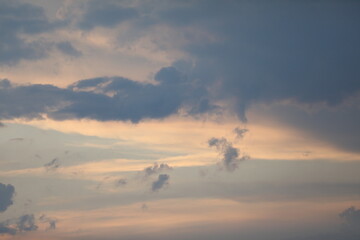 clouds in the sky