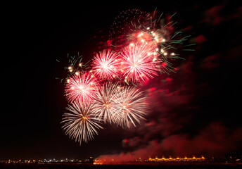 Bahrain National Day Fireworks on December 16, 2018