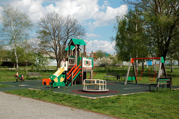 Obraz na płótnie Canvas playground for children