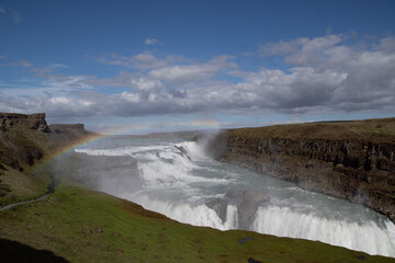 waterfall in iceland