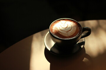 Coffee in the sunlight