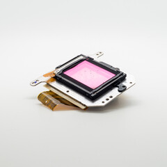 Cleaning dirty camera image sensor.