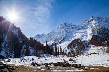Snow cover diminishes as atmosphere gets warmed up at Himalayan