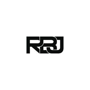 rbj letter original monogram logo design