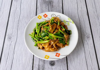 Thai Food Mixed Curries and Fried Rice 