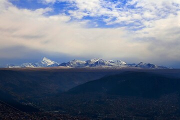 Andes from la Paz