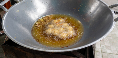 Fried and Battered Fish Tofu & Balls and Wok
