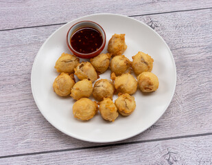 Fried and Battered Fish Tofu & Balls and Wok