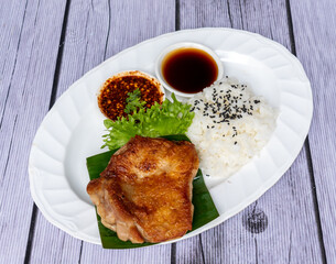 Fish, Salmon Chicken Pork Steaks