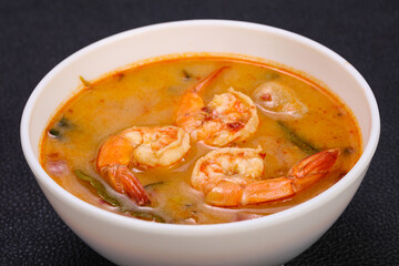 Famous Thai Tom Yam soup