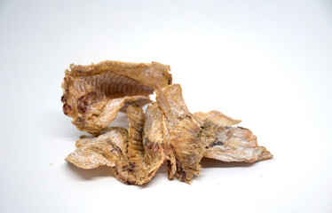 Dried squidGrind, mash, pile together