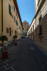 Fototapeta na wymiar Prato Toskana Italien Stadtansicht