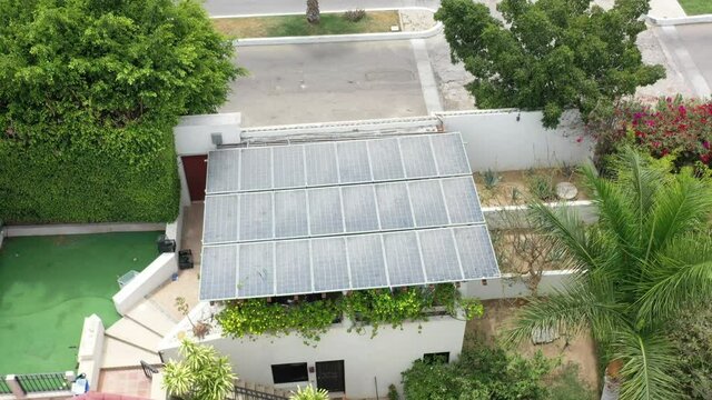 LOS CABOS MEXICO-2020: A House With Sunroof And Swimming Pool And Some Trees Around The Property