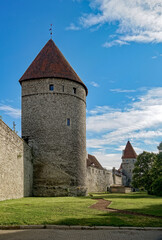 The Tower of Koismae. Tallinn. Estonia. July 2019