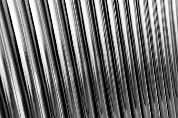 Obraz premium Background of steel tubes diagonally as a textured background