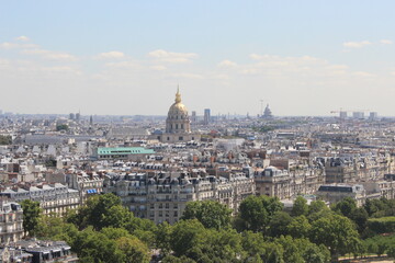 Fototapeta na wymiar view of paris