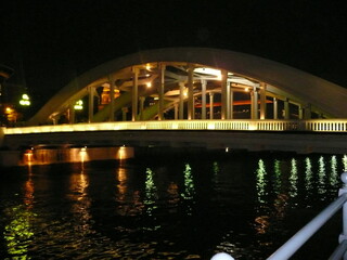 bridge at night