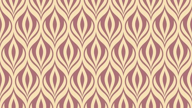 Retro seamless pattern loop animation. Endless video background. Vertical repeating.