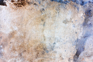 Concrete, weathered, worn. Landscape style. Grungy Concrete Surface. Great background or texture.
