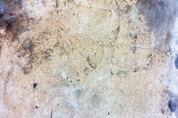 Concrete, weathered, worn. Landscape style. Grungy Concrete Surface. Great background or texture.
