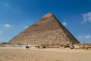 Fototapeta na wymiar Pyramid of Khafre, Giza, Egypt