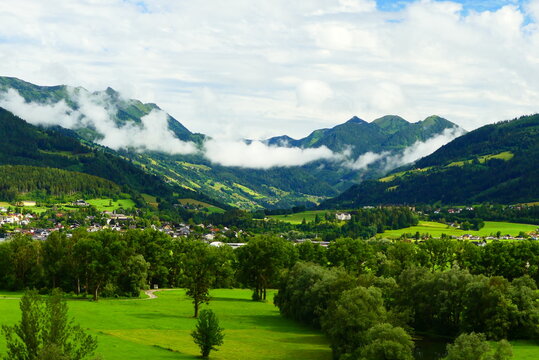 alpine Landschaft in der Steiermark